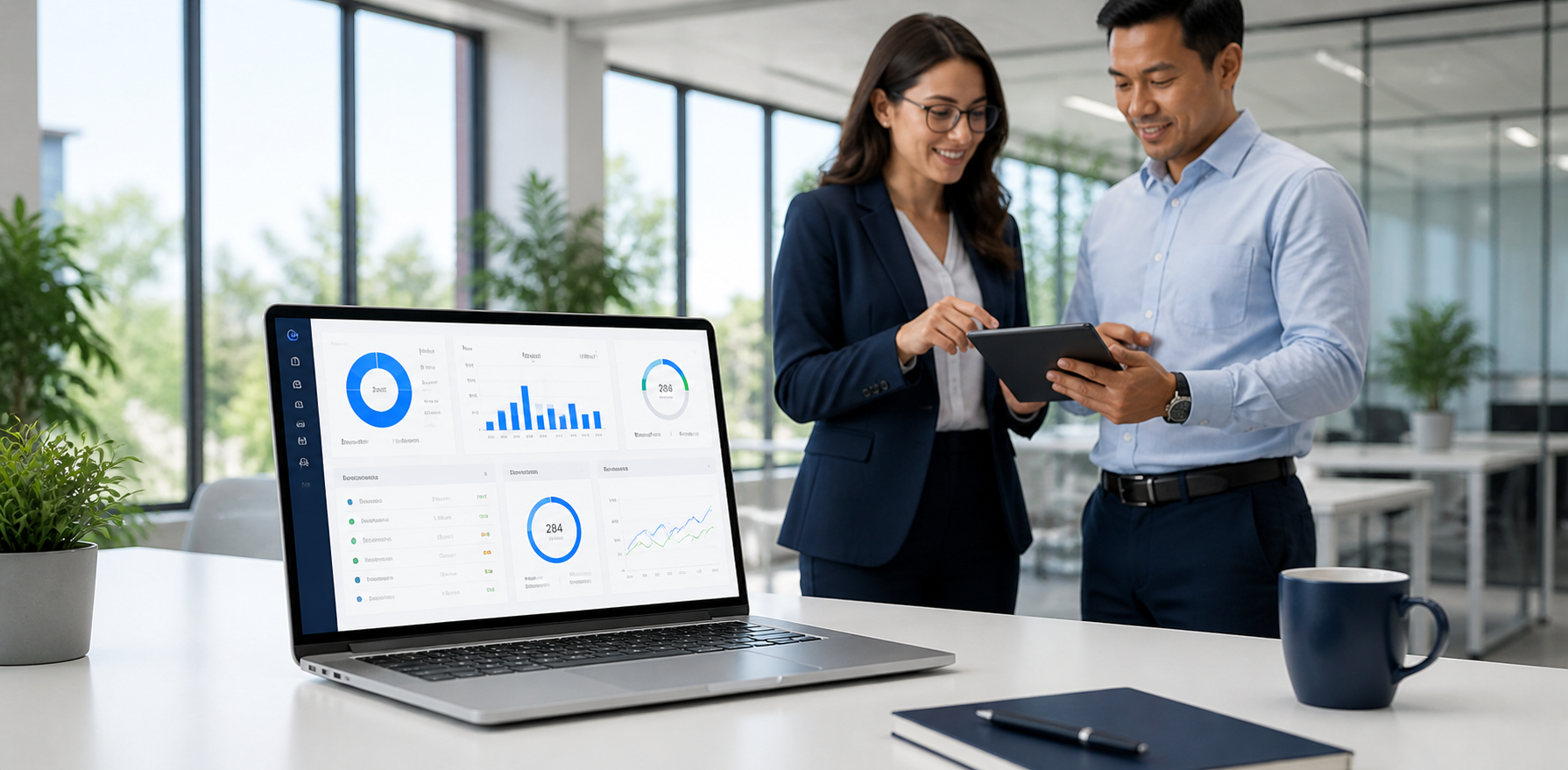 IT asset analytics dashboard